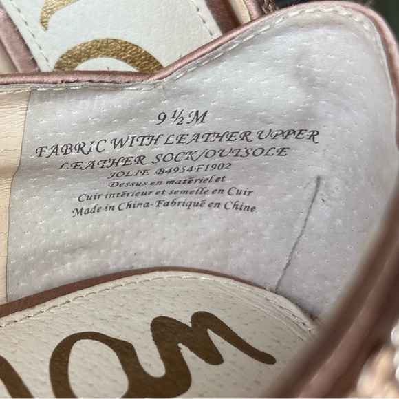 Sam Edelman Jolie Flats Studded Ballerina Rose Gold - Picture 6 of 12